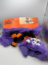 BRAND NEW Boots and Barkley PET Purple Spider Costume 2 piece Medium DOG