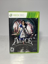 Alice: Madness Returns (Microsoft Xbox 360, 2011) TESTED & WORKING With Insert