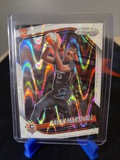 2025 Prizm WNBA White Seismic Rayah Marshall Connecticut Sun Rookie # 47