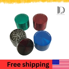 2″ CC Grinder – 4 Parts Heavy Chromium Crusher Durable Metal Design