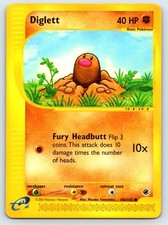 Diglett 106/165 Common Expedition Base Set Pokemon Lightly Played on eBay
