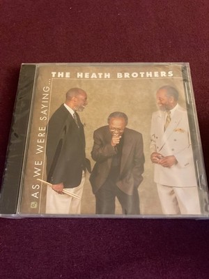 As We Were Saying by Heath Brothers (CD, Sep-1997, Concord Jazz)