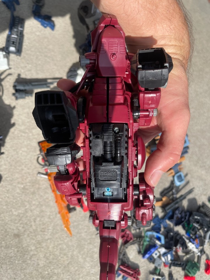 Zoids - a collection of x8 vintage 1980s (1984) Tomy made