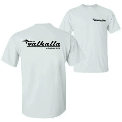 Valhalla Boats T-Shirt, Viking Offshore Boat Graphic Tee