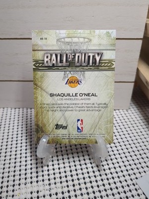 2025-26 Topps Chrome Basketball Shaquille O'Neal Ball Of Duty | eBay
