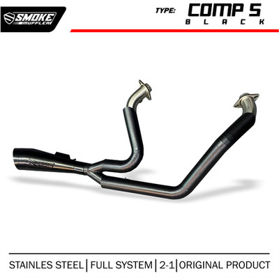PASSEND FÜR 1999-2005 Harley Davidson Dyna Low Rider FXDL Auspuffanlage 2-1 P...