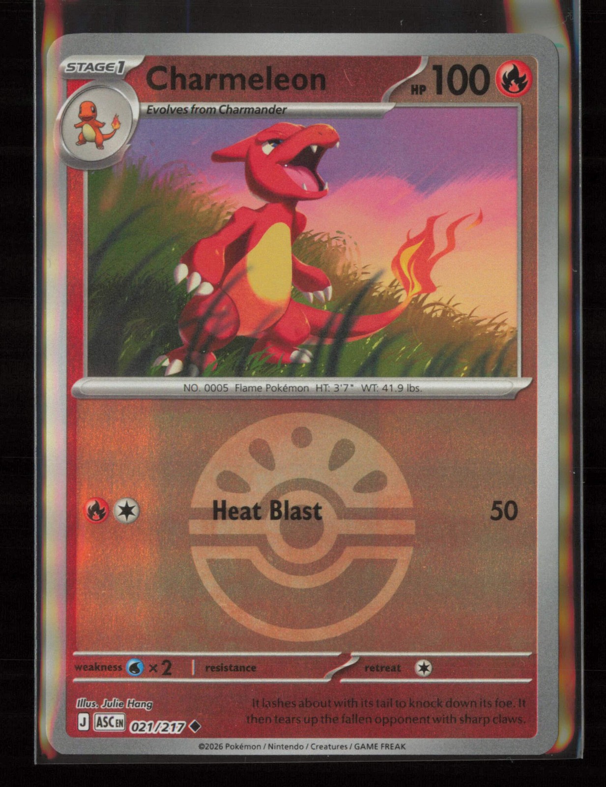 Charmeleon (Quick Ball) Uncommon ME: Ascended Heroes 021/217 NM