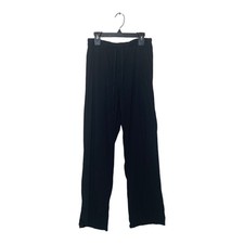 Nautica Men's Sleepwear Black Pull-On Pajama Pants Size S