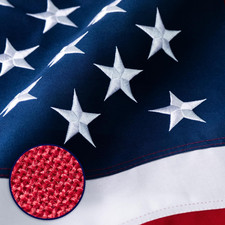 American Flag 3X5 Ft Deluxe Super Tough Series, Heavy Duty Spun Polyester, All W