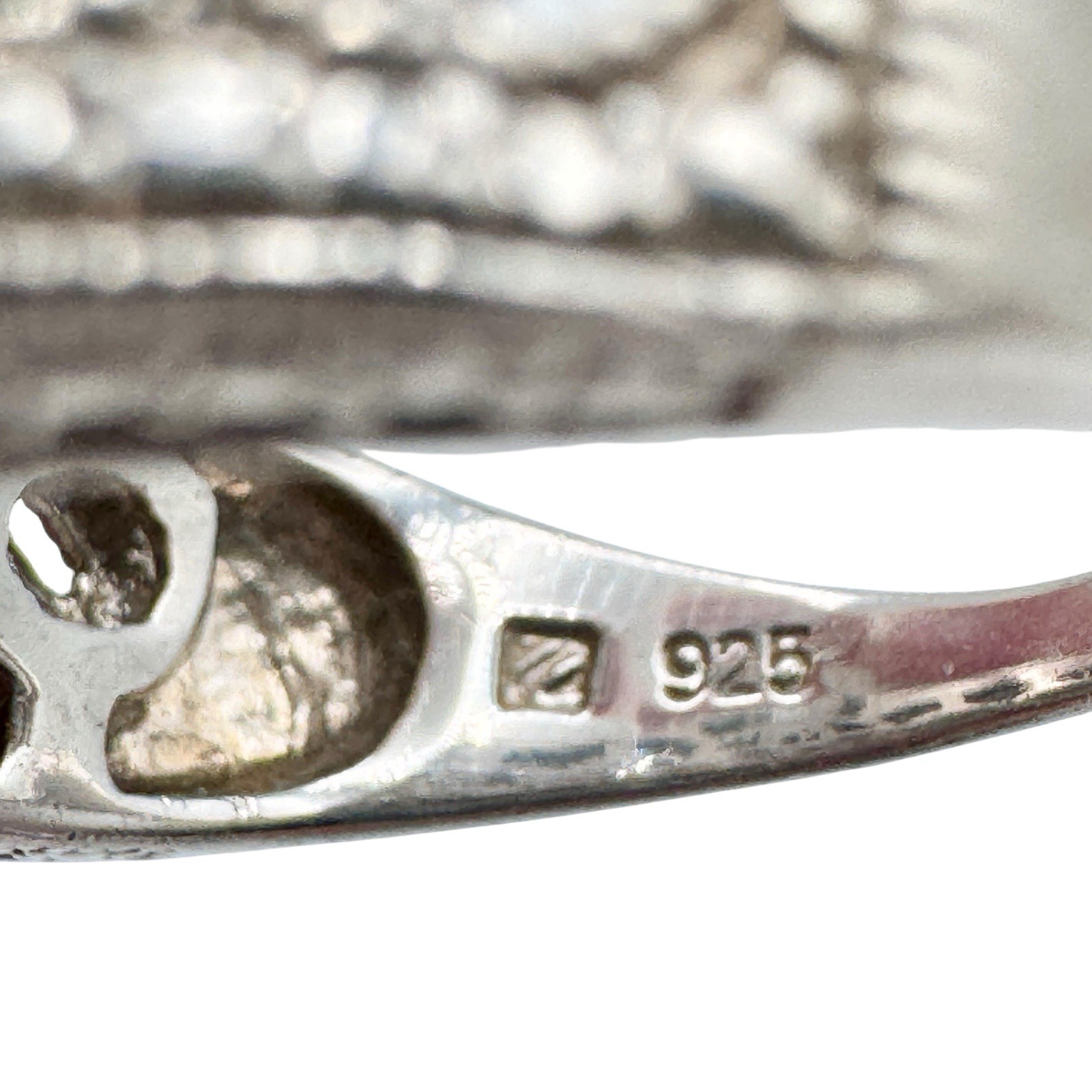 Pink Tourmaline Solitaire Statement Ring Sterling… - image 11