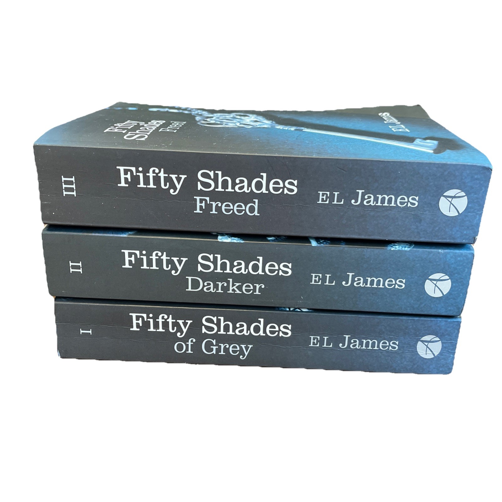 Fifty Shades of Grey Trilogy  Paperbacks E L James Darker Freed