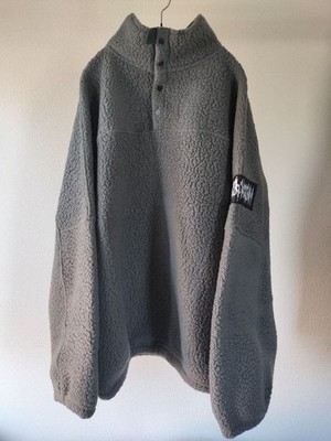 GR10K Boa Jacket Gray XL Half Button Pullover AW19GR012