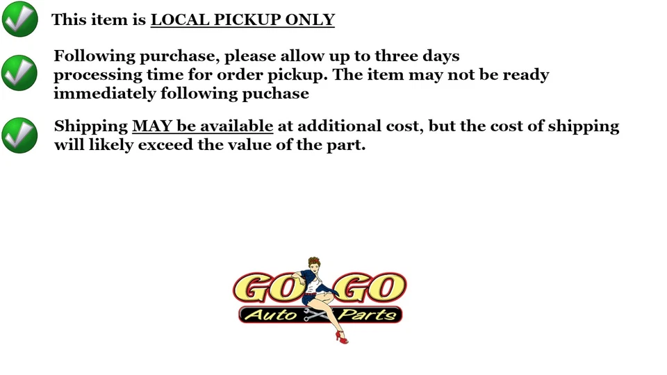 *SOLO RECOGIDA LOCAL* Guardabarros derecho pasajero compatible con 01-06 MDX 10266539 Foto 4 de 4