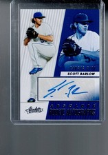 2019 Panini Chronicles #ARA-SB Scott Barlow Absolute Rookie Autographs