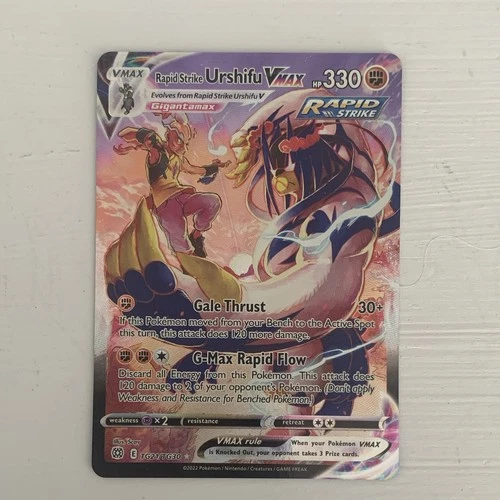 Rapid Strike Urshifu VMAX TG21/TG30 Brilliant Stars TG UR Holo EN 330HP