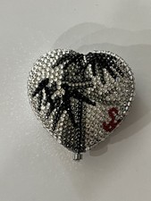 Katherine Baumann For Estée Lauder Stunning Jeweled Heart Compact