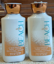 BRAND NEW Bath  Body Works At The Beach TWO Body Lotions 8 fl oz/236 ml each 