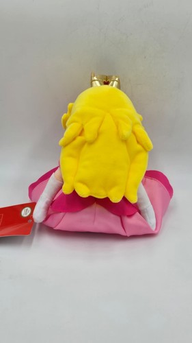 Super Nintendo World 11" Princess Peach Peluche Bambola Universal Studios Mario Bros - Foto 5 di 6