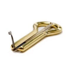 Jew's Harp Vargan Brusok Bass Musical Instrument Brass Steel Reed Case Handmade