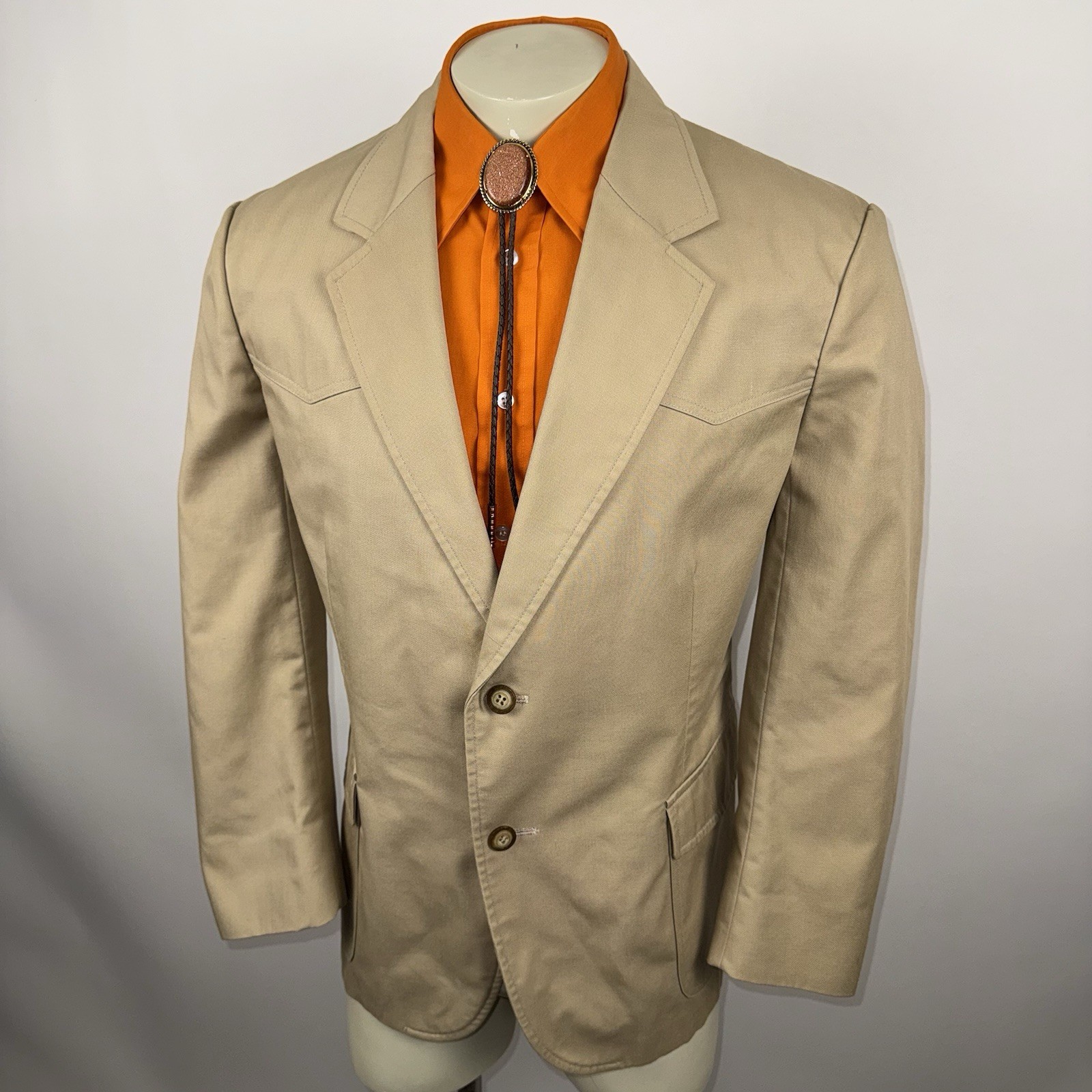 Pendleton Jacket Blazer Mens 46 PenWesterner West… - image 4