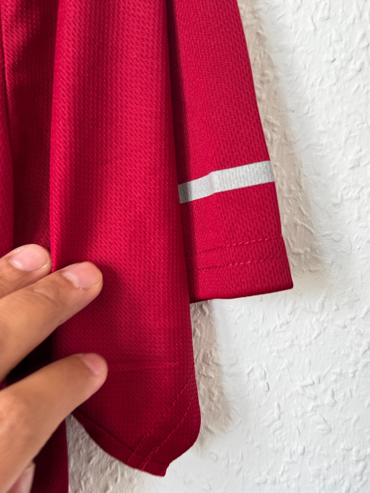 BOYZN Men's Performance Raglan T-Shirt - Crimson Red image 4