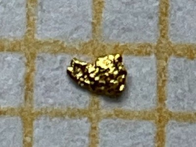 echtes Goldnugget, natürliches Gold aus Alaska/Yukon als Geschenk/AnlageKatA22