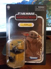 Star Wars Vintage The Mandalorian Grogu The Razor Crest HAS001 "BRAND NEW"