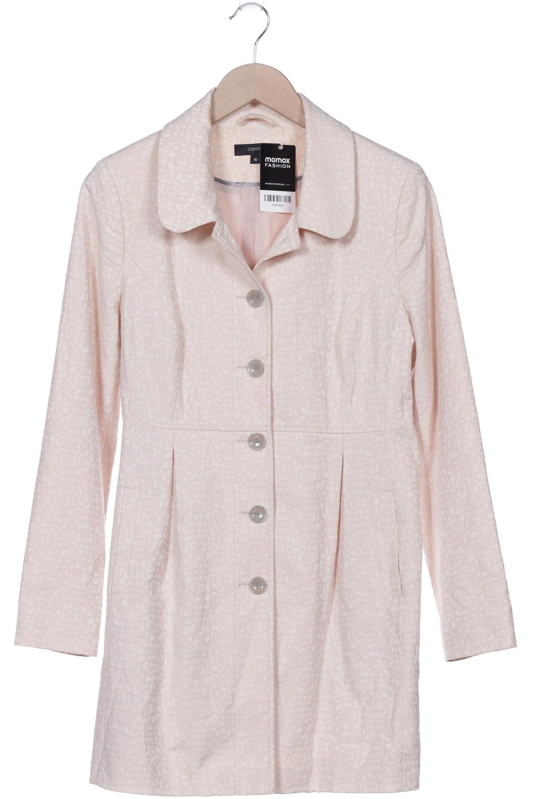 Comma Mantel Damen Jacke Parka EU 40 Baumwolle Pink #1soc8gd