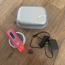 No No Hair Removal System Laser Hair Pro Pink with case Charger No No