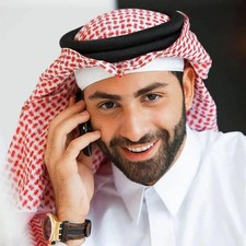 Islamic Foulard Print Scarf Men Arab Headwear Hijab Saudi clothing prayer