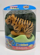2011 Fisher Price Little People Zoo Talkers Tiger New