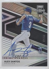 2020 Elite Extra Edition Prime Numbers B Signatures 42/63 Alex Santos Auto 0x1
