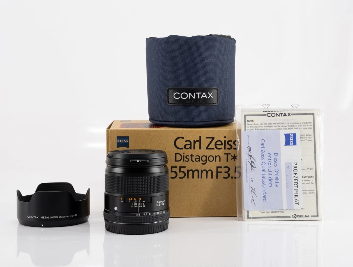 Carl Zeiss Distagon T* 35mm F3.5 CONTAX 645用 元箱付き 【公式通販】