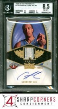 2008 HOT PROSPECTS JERSEY AUTO #125 COURTNEY LEE RC MAGIC #/399 BGS 8.5 AUTO 10