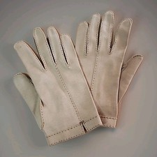 Vintage Ladys Gloves, Cotton, Made In Western Germany