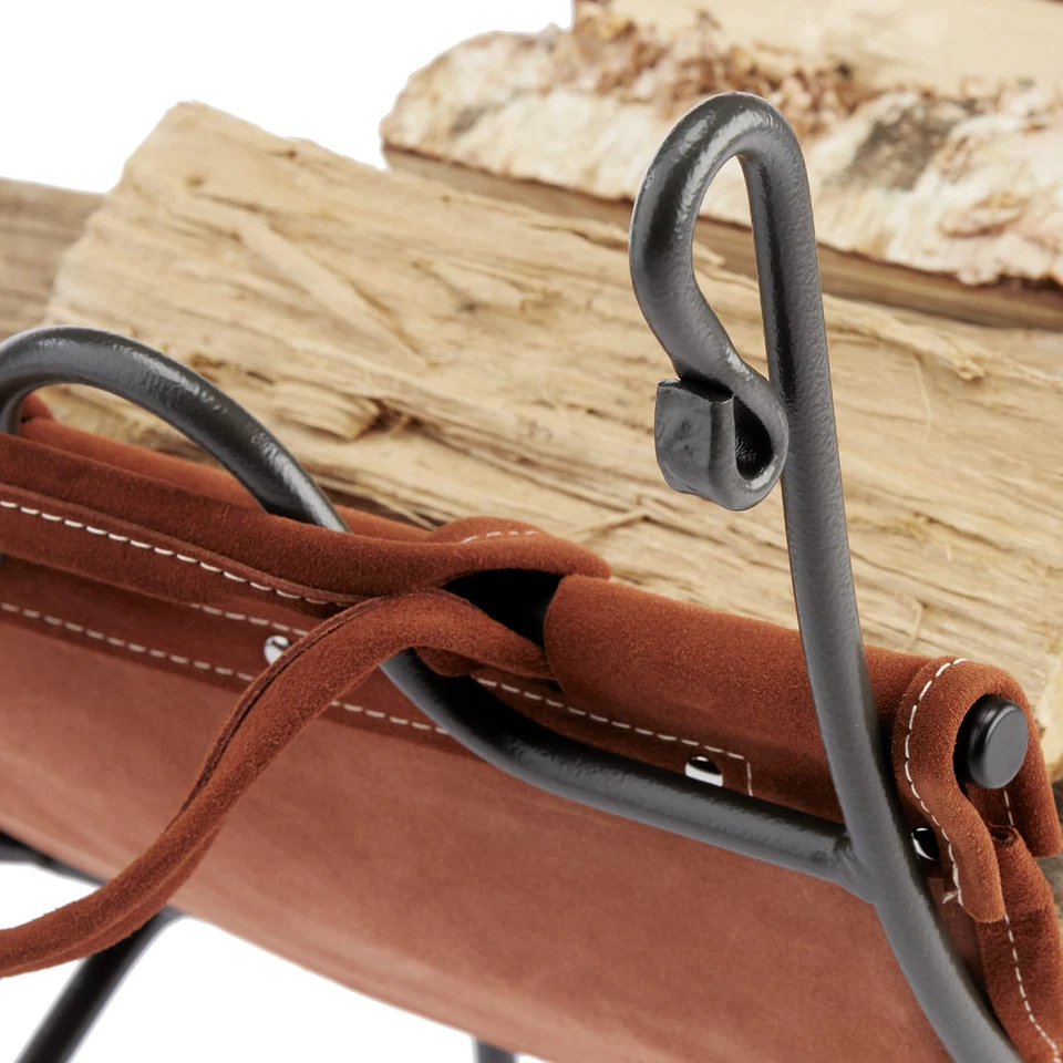 Olde World Iron Firewood Log Holder (W-1196) - Image 3 of 4