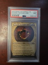 PSA 9 Sauron, The Dark Lord 2023 MTG Lord of the Rings