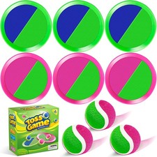 Outdoor Toys for Kids Ages 3-5, 4-8, 8-12 - Ball Catch Game Small, Multiple
