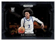 Bub Carrington 2024 Prizm Draft Picks Rookie Variation #88b Pittsburgh Panthers