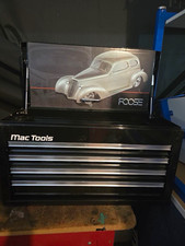 Mac Tools Chip Foose Edition 4-drawer Top Tool Chest Black Hot Rod Graphic