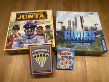 Brettspiele Konvulut/ Strategiespiele - Junta, Cities Sylines, etc.