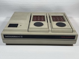 Intellivision II Console System w/ Box 2 Controllers Console & 21 Games - Tested