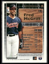 1994 Topps #39 Fred McGriff Black Gold