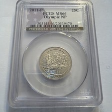 2011 P Olympic Washington National Park Quarter PCGS MS66