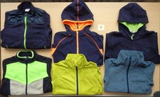 6 x Fleecejacke Hoodie (122-128) "Topolino, Kiki & Koko, H&M, Pocopiano" Kapuze