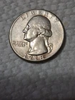 1938 Washington Silver Quarter In EF Condition In My Opinion. #616
