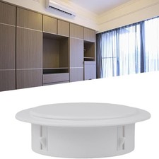 Plastic Wall Cover 40150mm Round Mesh Vent Cap for Concealing Wall Openings