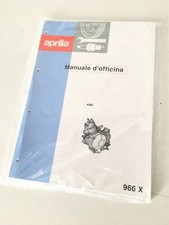 AP8140236 MANUALE D'OFFICINA ORIGINALE APRILIA MOTORE MINARELLI AM6