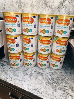 Nutramigen 12.6 oz. Can Powder Lot of 12! EXP 12/2026+ FAST SHIPPING