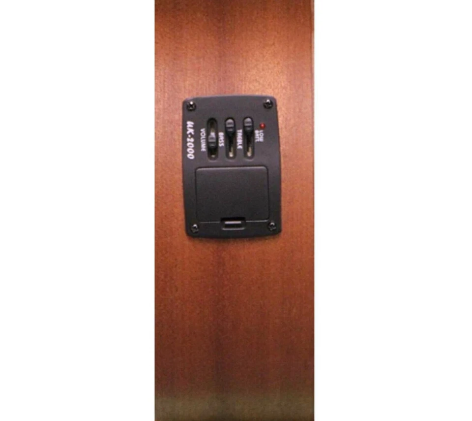 Ukelele eléctrico acústico barítono caoba Oscar Schmidt OU52E - natural Foto 2 de 4